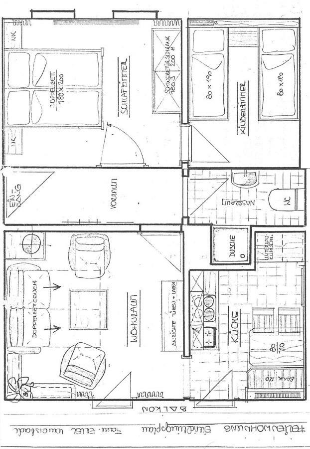 턱스 Haus Elisabeth 아파트 외부 사진